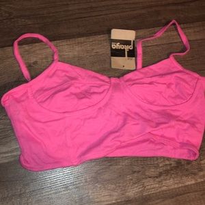 Pink NWT crop top
